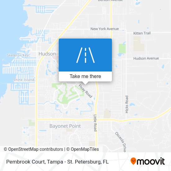 Mapa de Pembrook Court