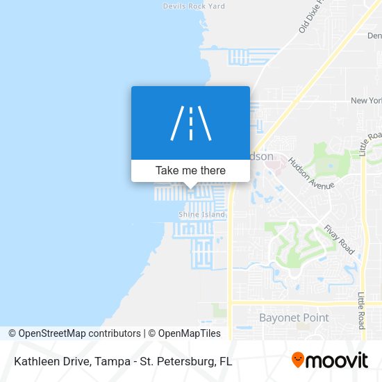 Kathleen Drive map