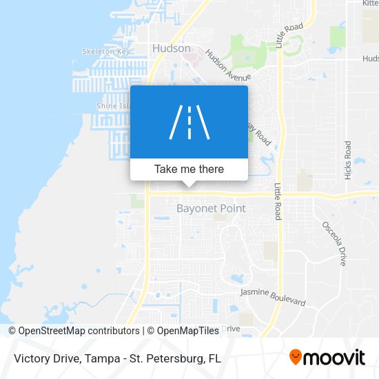 Victory Drive map