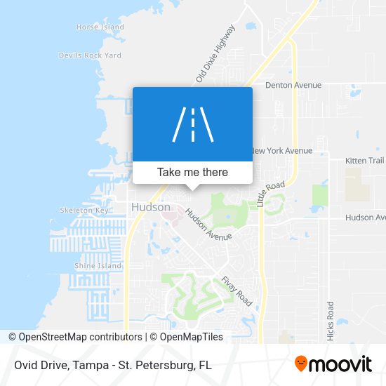 Mapa de Ovid Drive