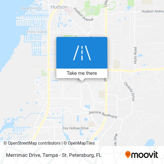 Mapa de Merrimac Drive