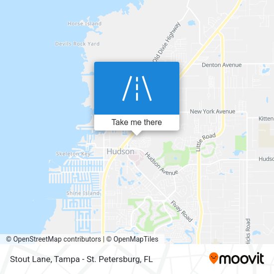 Mapa de Stout Lane