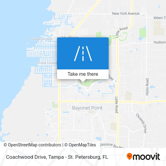 Mapa de Coachwood Drive
