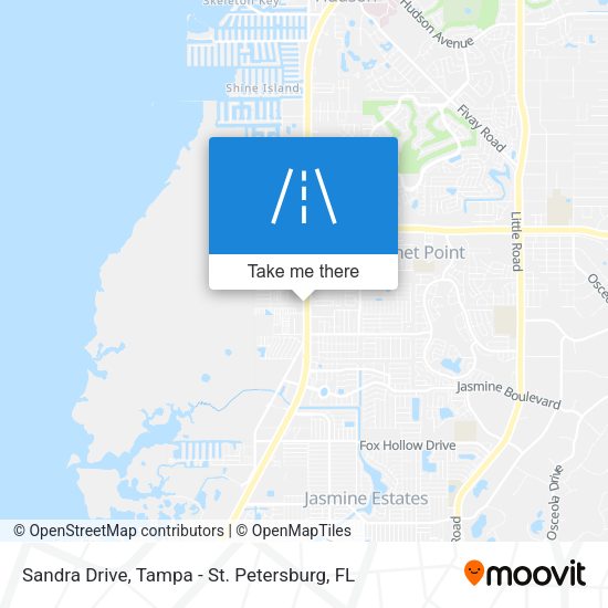 Sandra Drive map