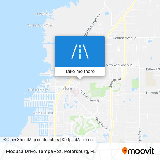 Mapa de Medusa Drive