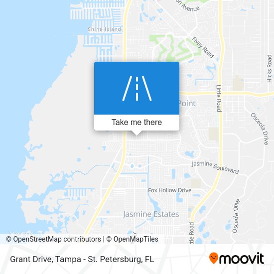 Mapa de Grant Drive