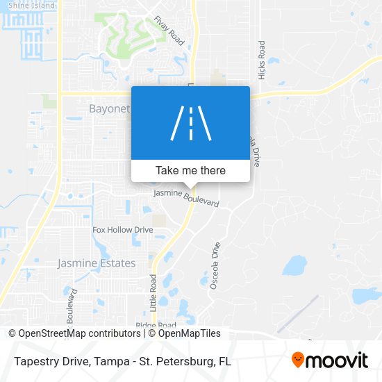 Mapa de Tapestry Drive