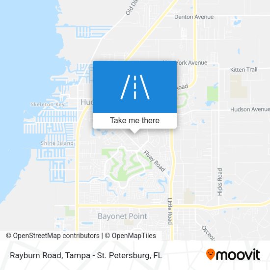 Mapa de Rayburn Road