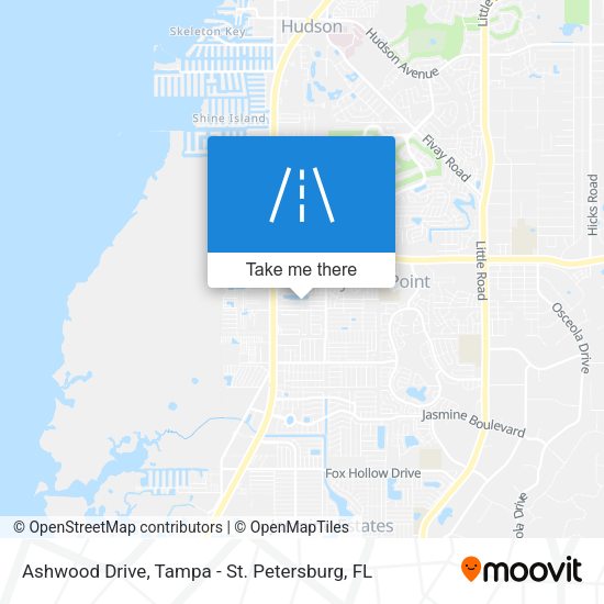 Mapa de Ashwood Drive