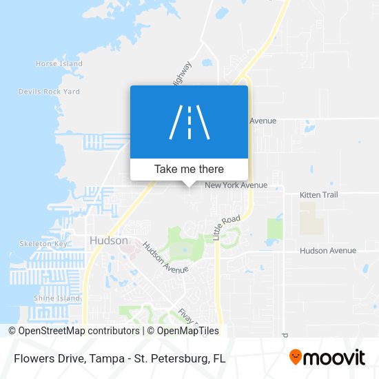 Mapa de Flowers Drive