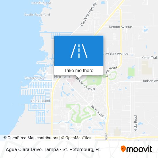 Mapa de Agua Clara Drive