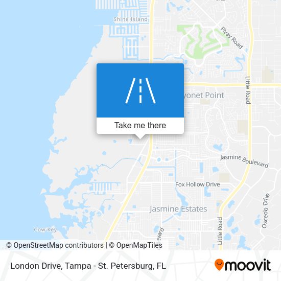 London Drive map
