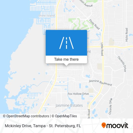Mapa de Mckinley Drive