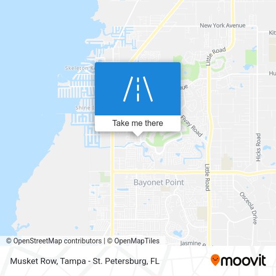 Musket Row map