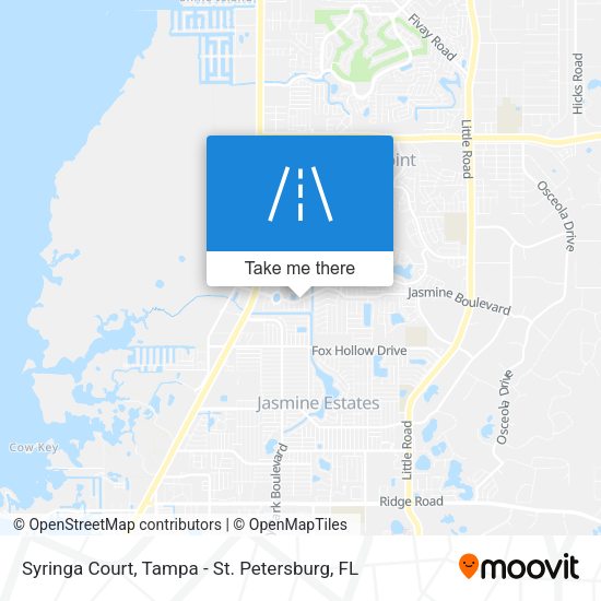 Syringa Court map