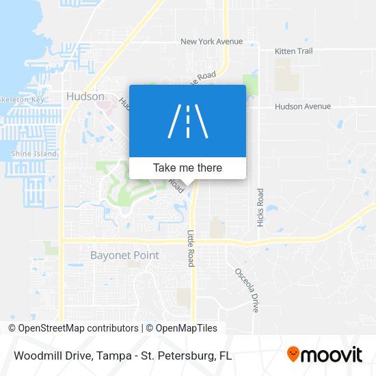 Woodmill Drive map