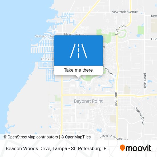 Mapa de Beacon Woods Drive
