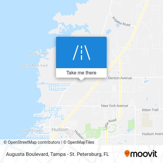 Mapa de Augusta Boulevard