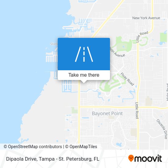 Dipaola Drive map