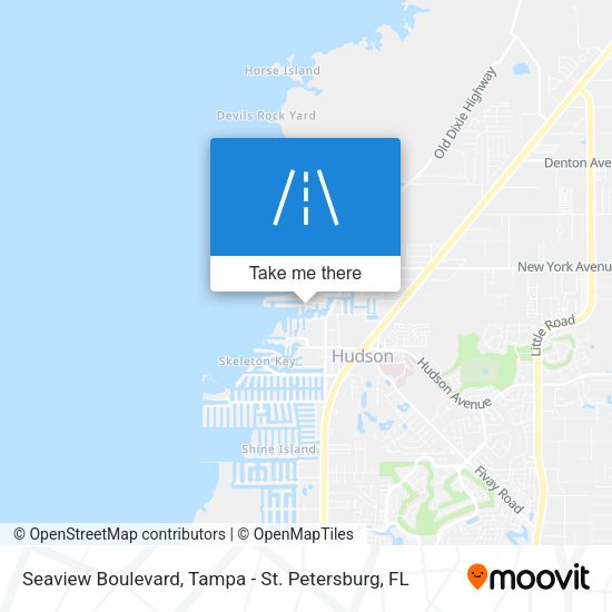Mapa de Seaview Boulevard