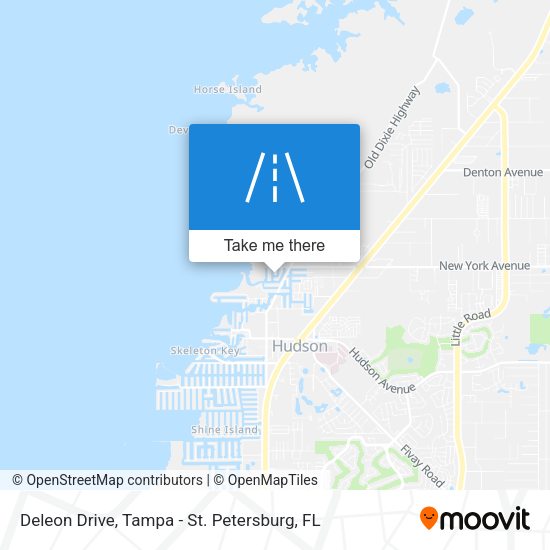 Deleon Drive map