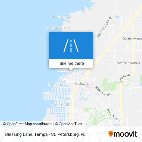 Mapa de Blessing Lane