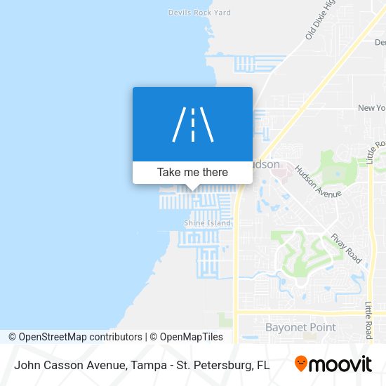 John Casson Avenue map