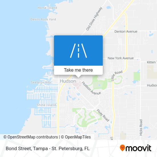 Bond Street map