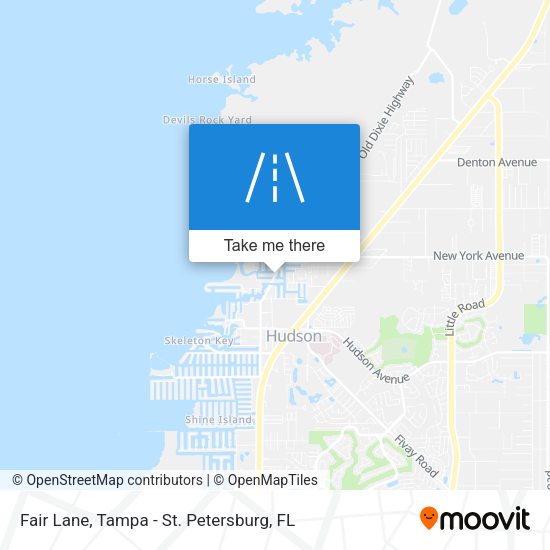 Fair Lane map