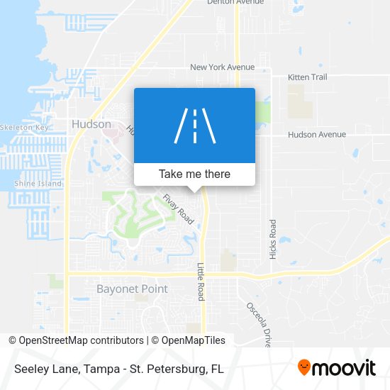Seeley Lane map