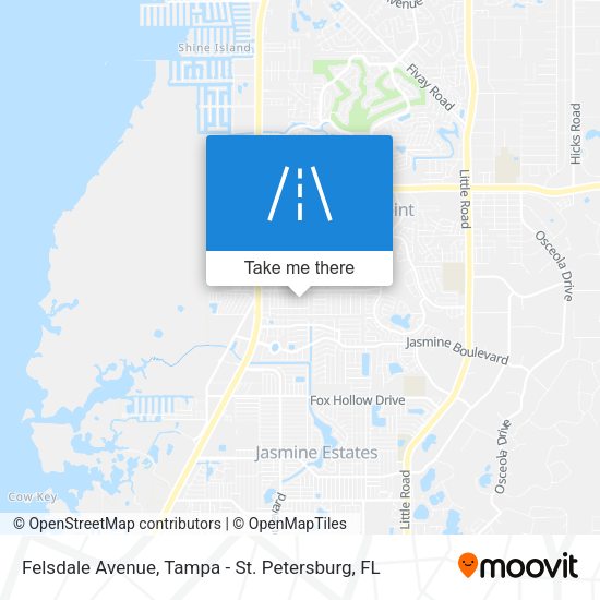 Mapa de Felsdale Avenue