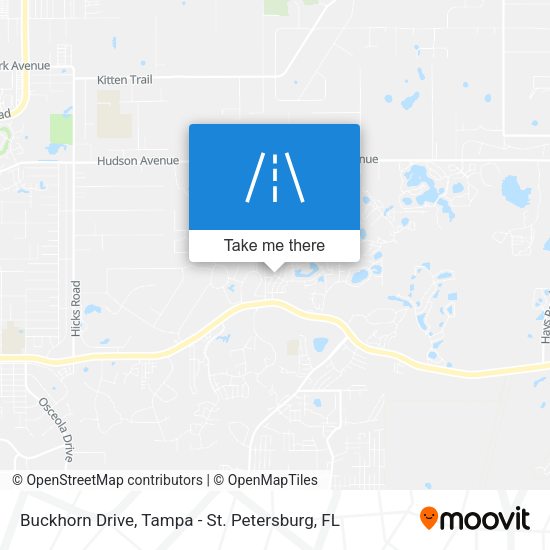 Buckhorn Drive map