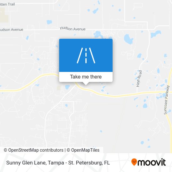 Mapa de Sunny Glen Lane