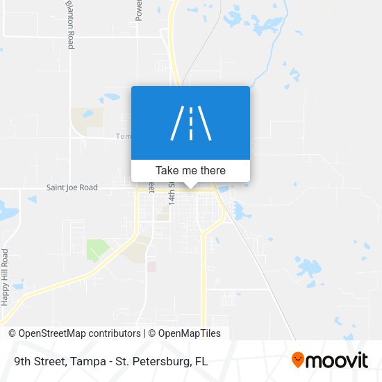 9th Street map