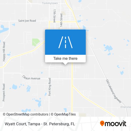 Wyatt Court map