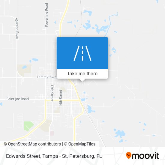Mapa de Edwards Street