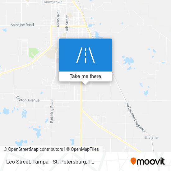 Mapa de Leo Street