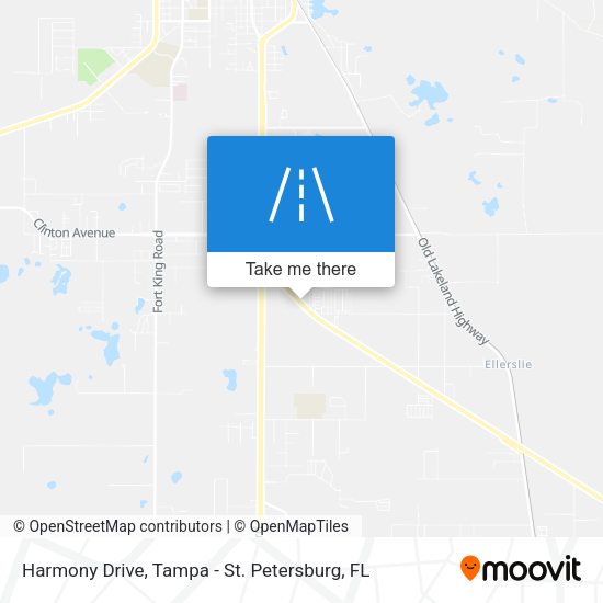 Mapa de Harmony Drive