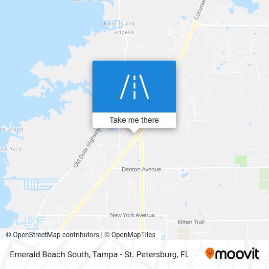 Mapa de Emerald Beach South
