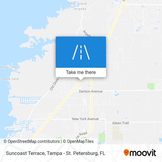 Suncoast Terrace map