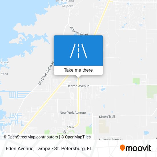 Eden Avenue map