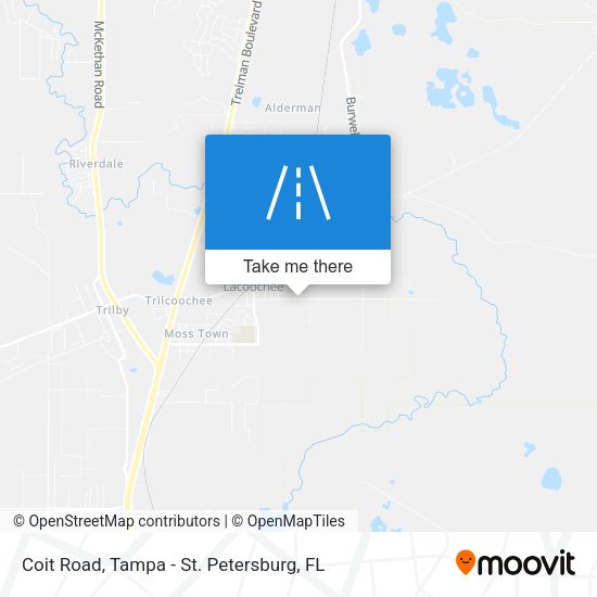 Mapa de Coit Road