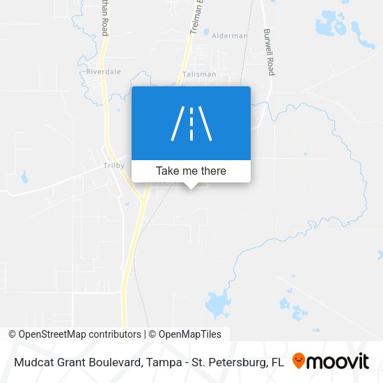 Mudcat Grant Boulevard map