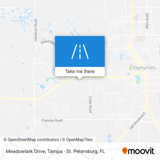 Meadowlark Drive map