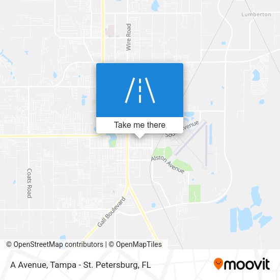 A Avenue map