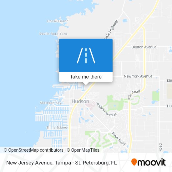 New Jersey Avenue map