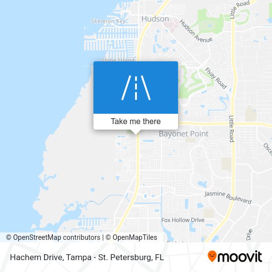 Hachem Drive map