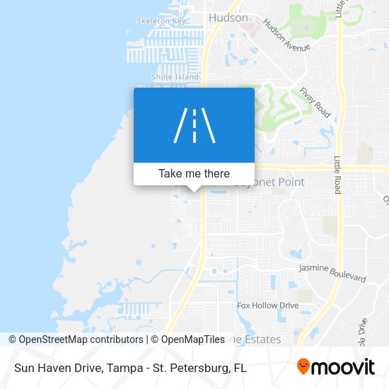 Mapa de Sun Haven Drive