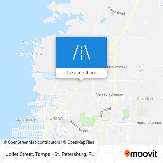 Mapa de Joliet Street