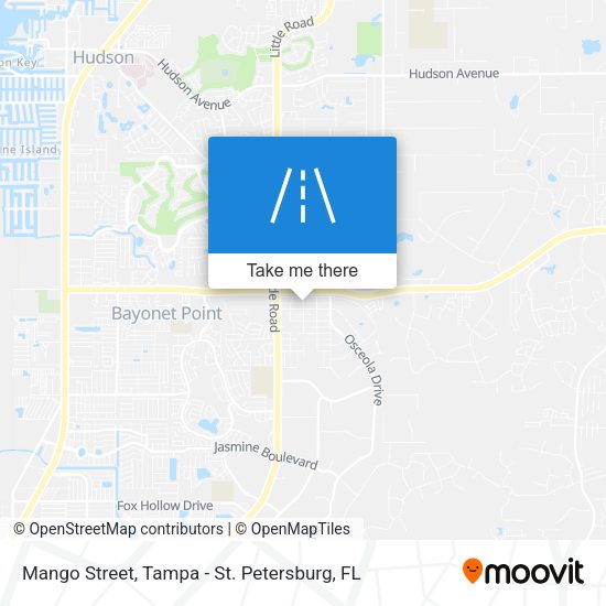 Mango Street map